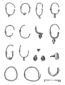 Soubor velkomoravských šperků (podle Kouřil-Gryc 2011)