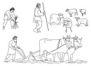 Polni práce (autor L. Szpyrzc)